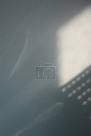 Photo for Beige, Gray Grain blur texture wall with refraction. Light and shadow smoke soft focus abstract background. - Royalty Free Image