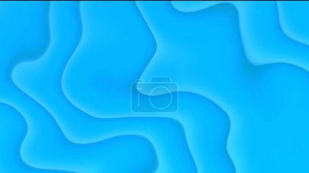Photo for 3d rendering abstract background with glowing  blue gradient smooth and white wave. Concept of futuristic technology of space technology and internet - Royalty Free Image