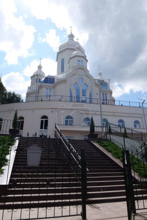 Photo for Evangelical Church Temple of Peace in Kyiv city, Ukraine - Royalty Free Image