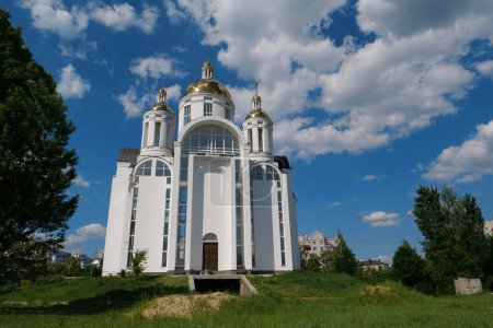 Photo for Church of St. Andrew Pyervozvannoho and All Saints in Bucha town, Kyiv Region, Ukraine - Royalty Free Image