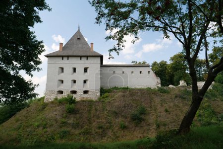 Photo for Castle from 14th century in Halych - city on Dniester River, western Ukraine. City gave its name to Principality of Halych, historic province of Galicia or Halychyna and Kingdom of Galicia-Volhynia - Royalty Free Image