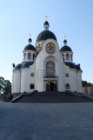 Photo for Cathedral of the Transfiguration of Christ of Ukrainian Greek Catholic Church in western Ukrainian city of Kolomyia, Ivano-Frankivska Oblast - Royalty Free Image