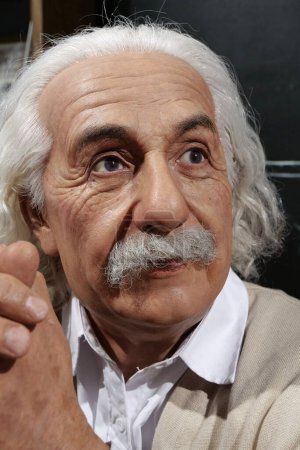 Foto de BUKOVEL, UCRANIA, 13 DE OCTUBRE DE 2022: Científico, físico teórico, premio Nobel, creador de la teoría de la relatividad, físico más grande e influyente de todos los tiempos Albert Einstein - Imagen libre de derechos