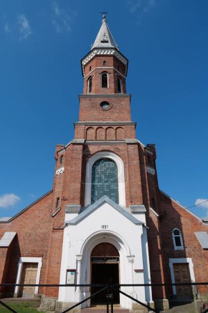 Téléchargez les photos : Saint Ignatius Loyola Roman catholic church in Kolomyia town, western Ukraine - en image libre de droit