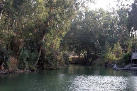 The baptismal site Yardenit on the Jordan river, Israel