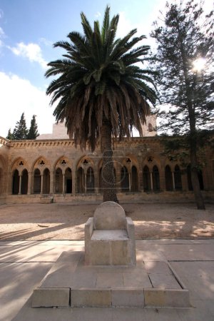 Photo for The Pater Noster Church is a Roman Catholic church that stands on the Mount of Olives in Jerusalem, Israel on October 2, 2006. - Royalty Free Image