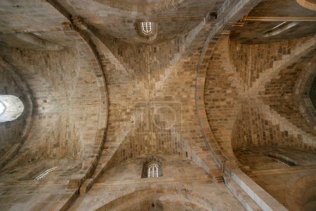 Foto de Techo de la Iglesia de Santa Ana, Iglesia Cruzada del siglo XII, Betesda, Jerusalén, Israel - Imagen libre de derechos