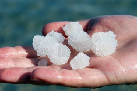 Photo for Big salt crystal from the Dead Sea, Israel - Royalty Free Image