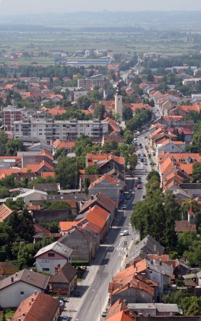 Stadt Jastrebarsko im Zentrum Kroatiens