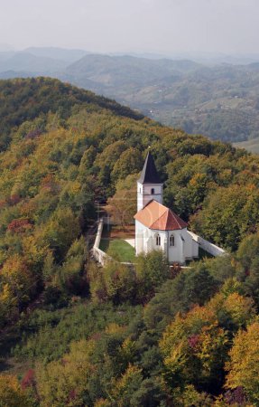 Kapelle des heiligen Wolfgangs in Vukovoj, Kroatien