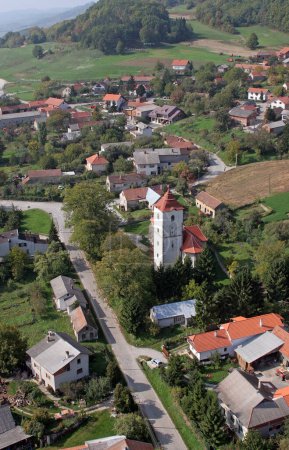 Pfarrkirche des Hl. Brice von Tours in Kalnik, Kroatien