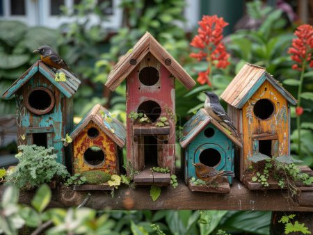 Atelier sur la construction de maisons d'oiseaux et de chauves-souris à partir de bois récupéré, la promotion de la biodiversité et la lutte antiparasitaire naturelle dans les cours arrière.