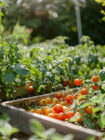 El blog de jardinería muestra huertos vibrantes, consejos ecológicos y promoción de una vida saludable.