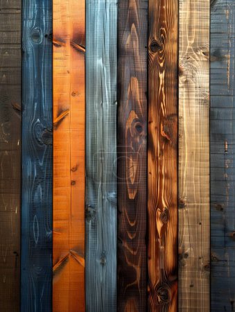 Gros plan sur la texture du bois révèle des variations de grain dans les planches de bois franc et résineux, avec des contrastes de couleur naturels et un intérêt tactile