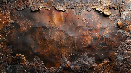 Vintage distressed metal surfaces create an ideal retro backdrop in dimly lit themed restaurants or bars, enhancing textures