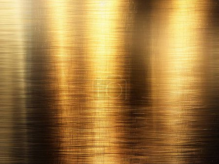 Metallic gold gradient background, smooth transition from light to dark, elegant and luxury feel