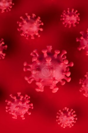 Téléchargez les photos : Gros plan sur le virus, concept de coronavirus - en image libre de droit