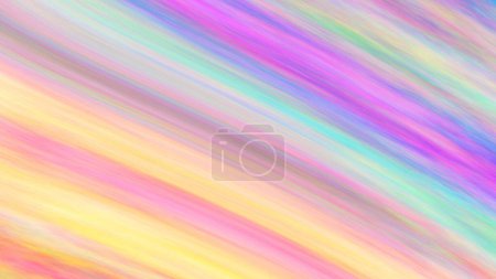 Foto de Ilustración de fondo multicolor abstracto, trazo de pincel lineal, ilustración de patrón de rayas espectrales. - Imagen libre de derechos