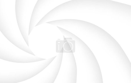 Illustration for Background with camera lens shutter,  white gray abstract technology design, vector illustration. - Royalty Free Image