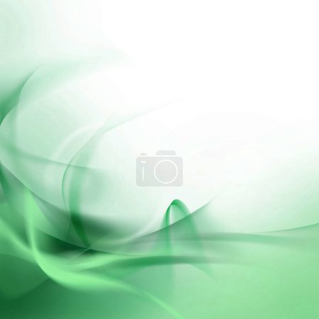 Photo for Vector soft green background - Royalty Free Image