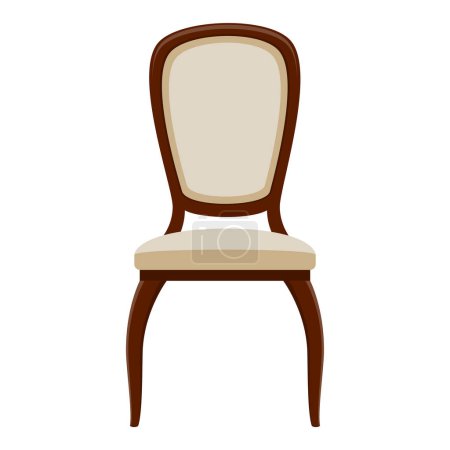 Ilustración de Furniture for home domestic vector illustration isolated on white background - Imagen libre de derechos