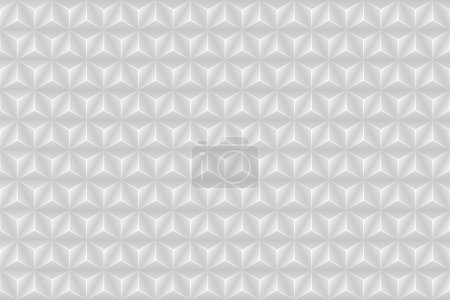 Illustration for Grey background of geometric shapes stock vector illustration - Royalty Free Image