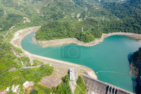 Photo for Checheng, Taiwan - September 27th, 2019: famous attraction of Checheng village with reservoir at Nantou county, Taiwan, Asia - Royalty Free Image