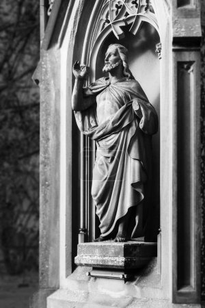 Photo for An image of a Jesus stone statue - Royalty Free Image