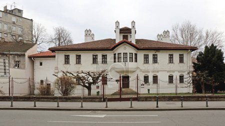 Foto de Belgrado, Serbia - 28 de febrero de 2016: Residencia del Museo Princesa Ljubica Edificio histórico en Ciudad Capital. - Imagen libre de derechos
