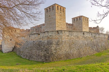 Baba Vida Castle Fortress Historic Landmark at Spring Day in Vidin Bulgaria