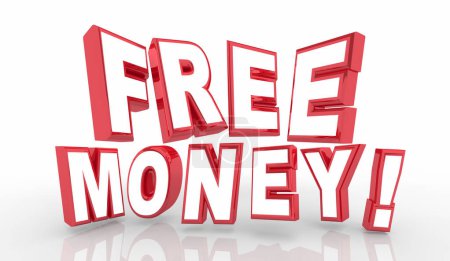 Téléchargez les photos : Mots d'argent gratuits Facile flux de revenu passif Gagnez de l'argent supplémentaire Illustration 3d - en image libre de droit