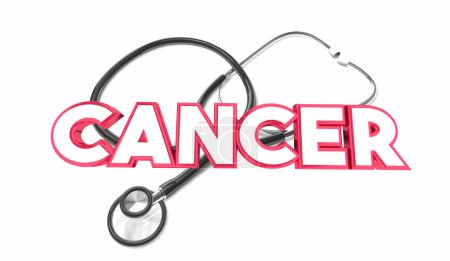 Téléchargez les photos : Cancer Oncologie Médecin Stéthoscope Oncologue Soins de santé Prévention Traitement Illustration 3d - en image libre de droit