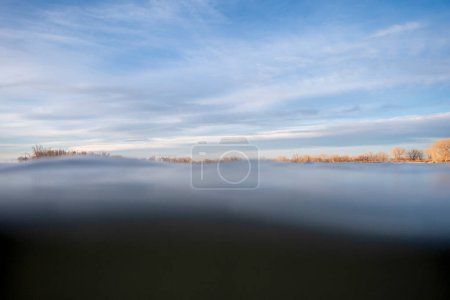 Photo for Lake in Colorado from a frog perspective (partially submerged action camera) - Royalty Free Image