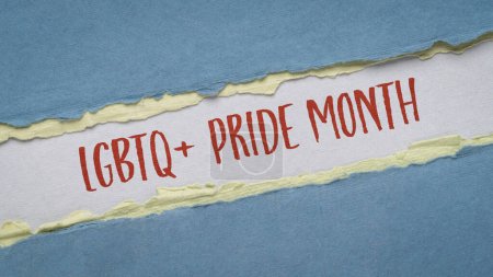Photo for LGBTQ Pride Month - web banner, reminder of cultural, social and heritage event - Royalty Free Image