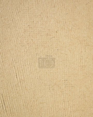 Photo for Background of beige handmade textured paper crafted in Mexico - Royalty Free Image