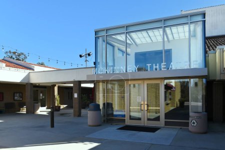Photo for MISSION VIEJO, CALIFORNIA - 8 JAN 2023: The McKinney Theatre in the Fine Arts Complex on the Campus of Saddleback College. - Royalty Free Image