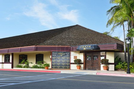 Photo for SANTA ANA, CALIFORNIA - 13 JAN 2023: Darya Restaurant in South Coast Plaza Village offers upscale Persian  Cuisine. - Royalty Free Image
