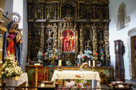 Foto de Altar de San Andrés de teixido, Cedeira, Galicia, España - Imagen libre de derechos