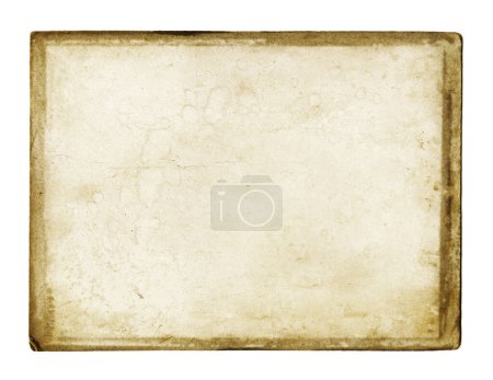 Photo for Grunge paper texture isolated on white - Royalty Free Image