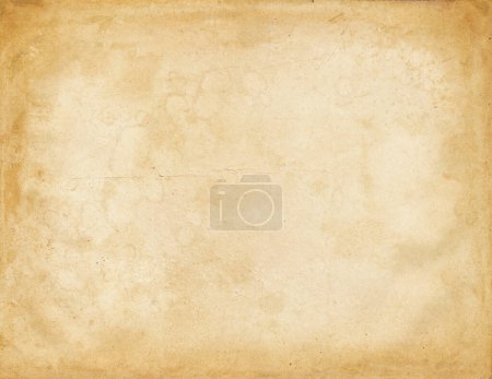 Photo for Old parchment paper texture background. Vintage wallpaper - Royalty Free Image