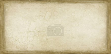 Photo for Grunge paper texture isolated on white. Horizontal banner - Royalty Free Image