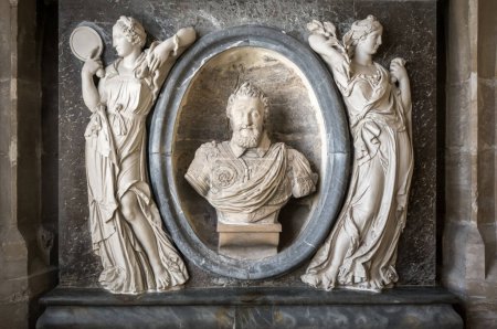 Téléchargez les photos : Tombeau du roi Henri IV, dans la basilique Saint-Denis, Paris - en image libre de droit