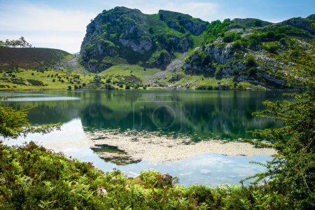 Téléchargez les photos : Lac d'Enol à Covadonga, Picos de Europa, Asturies, Espagne - en image libre de droit