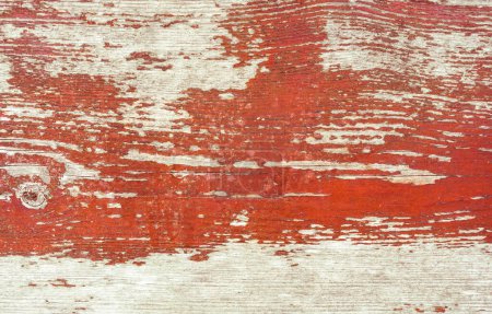 Photo for Old red painted wood texture. Background wallpaper - Royalty Free Image