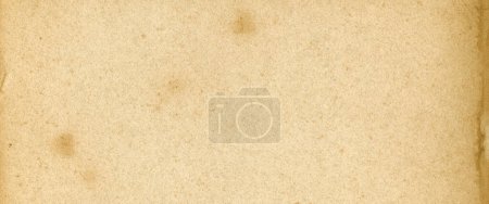 Téléchargez les photos : Vieux papier parchemin texture fond. Bannière horizontale. Papier peint vintage - en image libre de droit