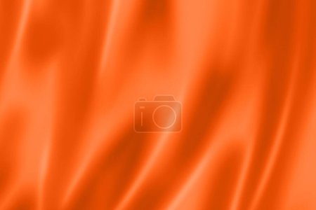 Téléchargez les photos : Neon orange satin, silk, texture background. Closeup fabric wallpaper - en image libre de droit