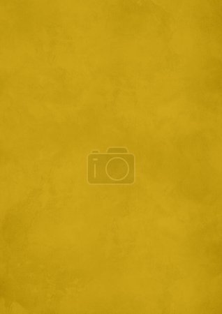 Photo for Green ocher concrete wall background. Blank vertical wallpaper - Royalty Free Image