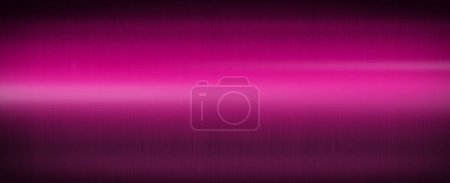 Photo for Pink shiny brushed metal. Banner background texture wallpaper - Royalty Free Image