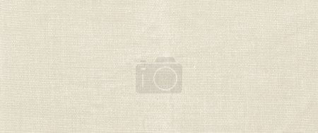 Téléchargez les photos : Natural white canvas fabric texture background. Banner wallpaper - en image libre de droit