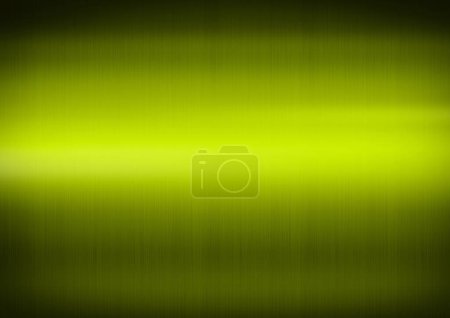 Foto de Metal verde brillante cepillado. Fondo de pantalla horizontal textura - Imagen libre de derechos